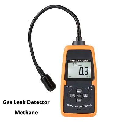 Methane Gas Detector Gas Leak Monitor Natural Gas Meter With 0~10000ppm 0~20%LEL • $134.99