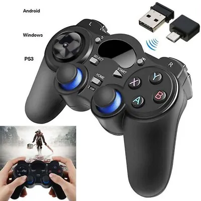 USB Wireless Gaming Controller Gamepad For PC Laptop Computer&PS3&Android&Steam • $15.15