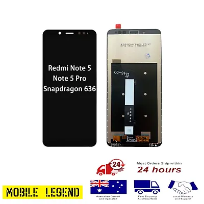 Xiaomi Redmi Note 5 / Redmi Note 5 Pro LCD And Digitizer Touch Screen Assembly • $45