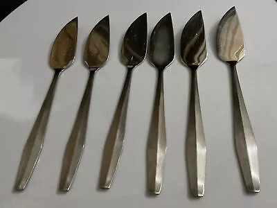£22 • Buy Viintage S&J 6 Spear & Jackson Stainless Steel 18.5cm Merton Fish Knives Cutlery