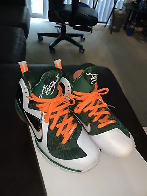 Lebron 9 Size 11 Miami Hurricanes • $200