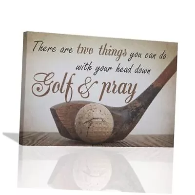 Golf Wall Art Sports Golf Pictures Wall Decor Motivational 12 X16  Sports Golf • $40.46