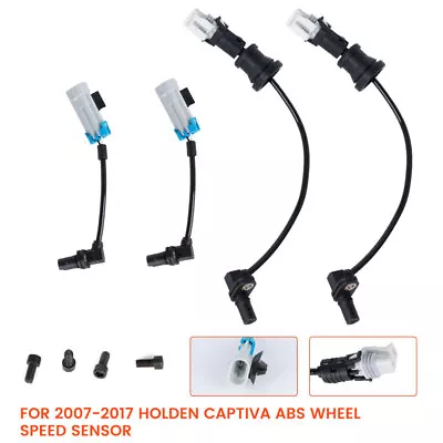 4X Front Rear ABS Speed Sensor For Holden Captiva 2007-2017 96626078 96626080 • $33.98