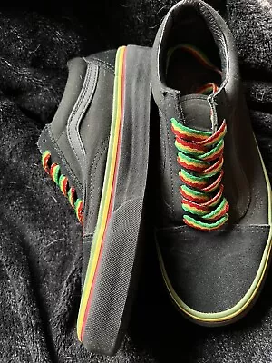 Vans Old Skool Rasta Foxing (M 6.5 W 8) • $18