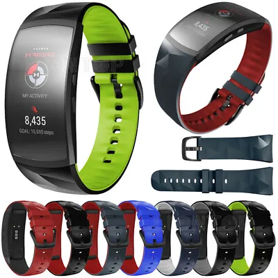 For Samsung Gear Fit2 Pro Replacement Watch Band Strap Belt Silicone Wristband • $15.31