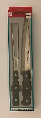 J A Henckels International Ever Sharp Pro Carving Set Used Knife Fork • $18.88