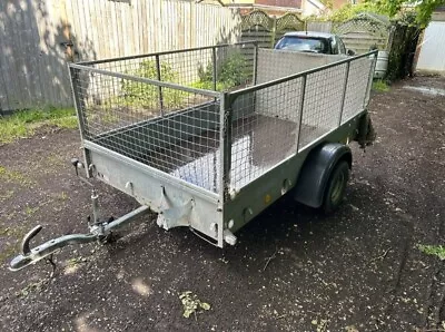 Ifor Williams P8e Trailer With Mesh Sides & Ramp. • £2000