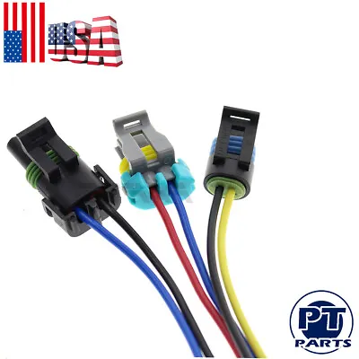 Set Of 3 T56 Connector Reverse Lockout Wiring Pigtail For Chevrolet Camaro 93-02 • $11.99