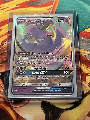 Pokémon TCG Oricorio GX Sun & Moon - Cosmic Eclipse 95/236 Holo Ultra Rare • $0.99