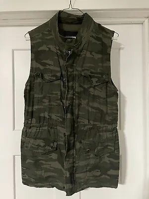 Sanctuary Courier Women’s Camo Vest Size Large • $16.99