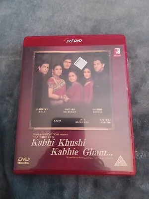 Kabhi Khushi Kabhie Gham... (YRF/DVD 2002) Bollywood Like New • $19.99
