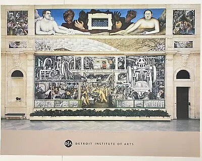 DIEGO RIVERA Detroit Industry (South Wall) Mural DIA Detroit Institute Of Arts • $16.44