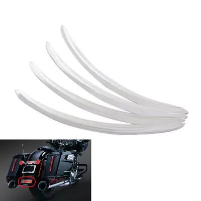 4pcs Motorcycle Smooth Rear Fender Accents Trim For Harley  Street Road Glide • $24.55