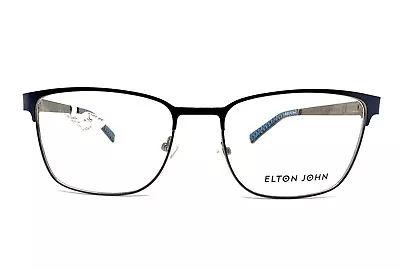 1 Unit New Elton John Professor Blue Eyeglass Frames 54-18-140 #750 • $102