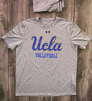 Under Armour UCLA Bruins Volleyball Team Issued Loose Fit Training Shirt Adult M • $19.99