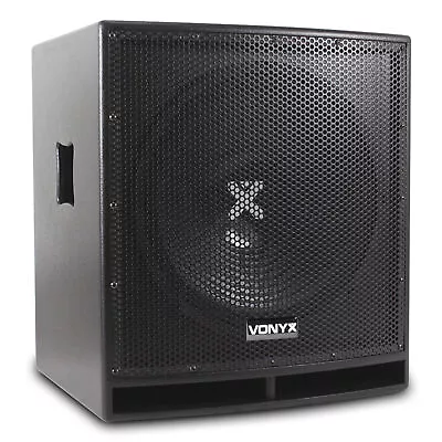 Vonyx Pro 15  Active Powered Subwoofer Bass Bin DJ Disco PA Sub Speaker 800W • £249