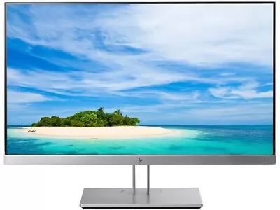 HP EliteDisplay E233 23 Full HD Frameless IPS LED Monitor HDMI DP VGA USB 3.0 • £74