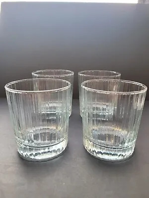 4 Vintage Old Fashioned Whiskey Glasses • $29.99