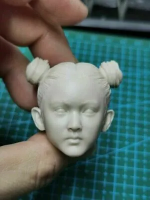 1/6 Little Girl Double Maruko Hair Unpainted Head Sculpt Fit 12'' PH Figure Body • $22.55