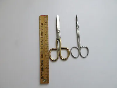 2-Vintage Scissors  4.25  Made In Germany • $10.75
