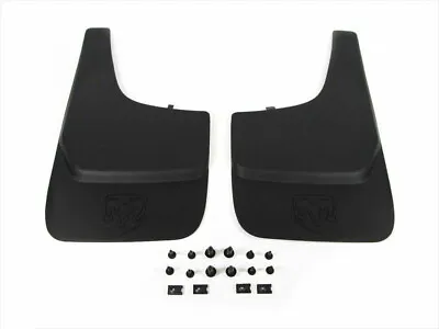 Dodge Ram Nitro Dakota Durango Splash Guards Mud Flaps FLAT Genuine MOPAR OE NEW • $65.76