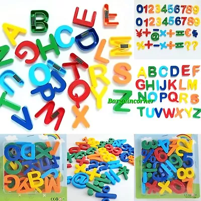 Magnetic Letters Numbers Kids Learning Alphabet Letters Number Fridge Magnet 3+ • £2.98