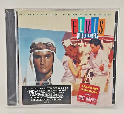 Elvis Presley: Girl Happy/Harem Holiday [CD] Notched Case * SEALED * • $7.99