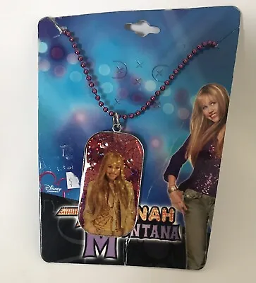 Vintage Hannah Montana Disney Necklace - Hard To Find! WOW • $9
