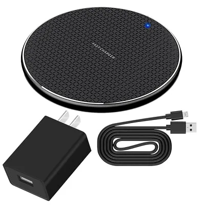 Heavy-Duty Wireless Fast Charger Pad USB Power Adapter Cable For Nokia 8 Sirocco • $27.96