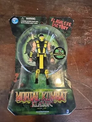 Mortal Kombat Klassic 4  Scorpion (Yellow Variant) Action Figure 3.75  • $50
