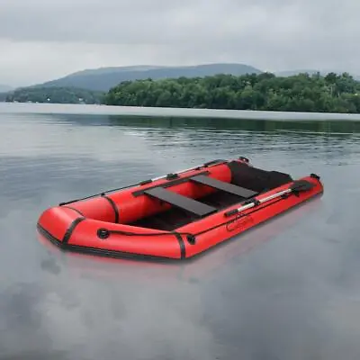 New 10ft 4 Person Inflatable Water Sports Tender Rafting Fishing Dinghy Boat • $385.99