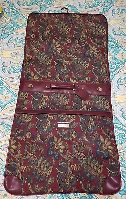 Vintage Members Only Garment Suit Dress Carry On Luggage Bag 4 Hangers • £47.27