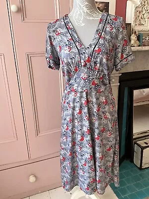 £12 • Buy Brora Short Sleeved Dress Size 12