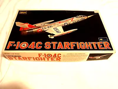 1/32 Hasegawa Lockheed F 104C Starfighter Markings USAF # 104 • $43.95