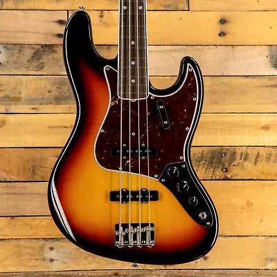 Fender American Vintage II 1966 Jazz Bass - 3-color Sunburst - 9lbs 3oz! • $2399