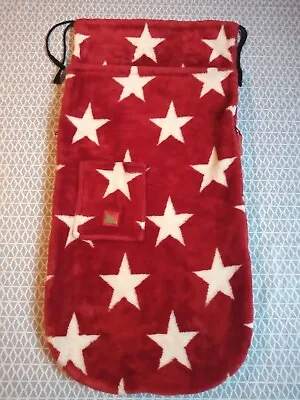 £30 • Buy Buggy Snuggle Universal Footmuff Cosy Toes Star Red White