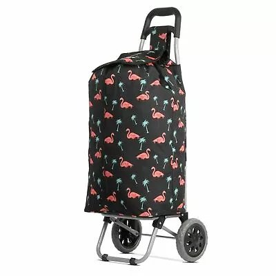 X Large Hoppa Capacity 47L Strong Shopping Trolley Folding Durable Wheeled Bag • £24.99