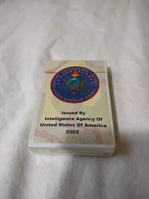 Us Intelligence Agency 2003 Sealed Playing Cards • $9.80