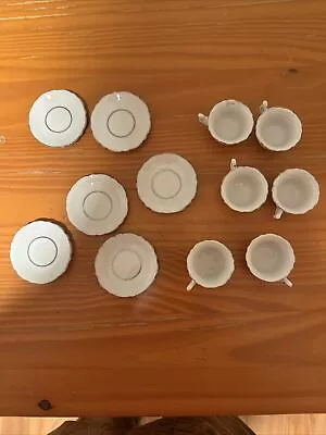 Vintage Child’s Miniature Tea Set Porcelain  Lot Of 12 Pieces Made In Japan • $20