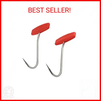 2PCS Meat Hooks For ButcheringT Shaped Boning Hooks With Handle 6 Inch Stainles • $16.78