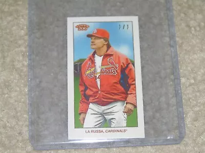 2023 Topps 206 High Series Tony La Russa Ty Cobb King Of The World 1/1 T206 RARE • $200