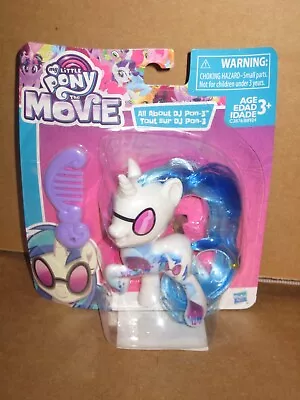 My Little Pony The Movie DJ Pon - 3 Unicorn Glasses Music Note Comb 2016 NIP • $13.49