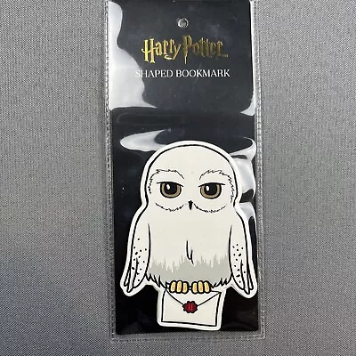 Harry Potter Hedwig Owl Collectible Bookmark Imitation Leather Official Bioworld • $9.99