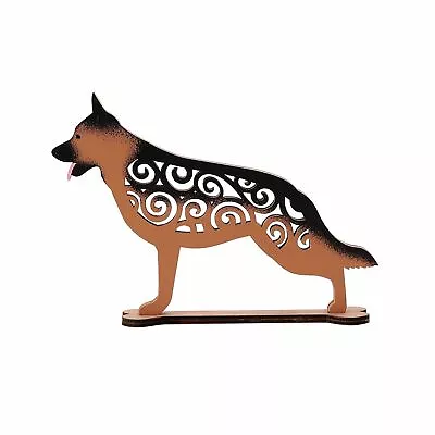 $3.99 • Buy Flourish GERMAN SHEPHERD SHEPERD DECOR 6008847 Wood Laser Cut Dog
