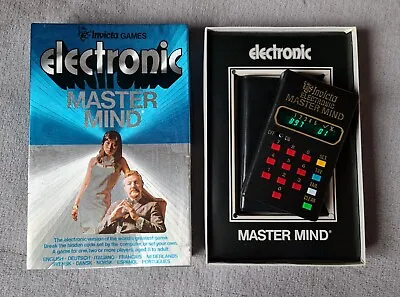 Vintage 1978 Electronic Mastermind Game Collectable Boxed Retro Missing Pen • £12.99