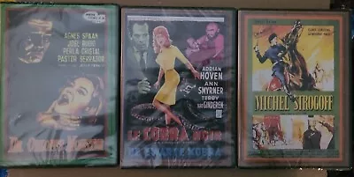 SINISTER CINEMA DVD LOT OF 3 CLASSIC Mystery HORROR 30s 1940s Le Cobra Noir • $11.99