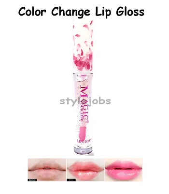 Gold Mood Changing Color Changing Magic Clear Lip Gloss  US Seller  • $3.94