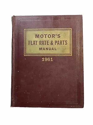 Motor's Exploded Diagrams 1954-1961 Parts Labor Guide Service Repair Manual DYI • $39.99