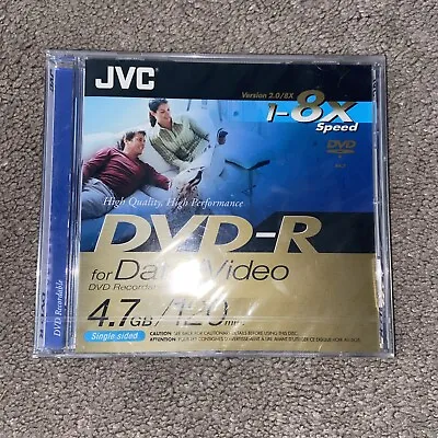 £3 • Buy Jvc Dvd-r Disc 120 Min Version 2.9/8x Data/video