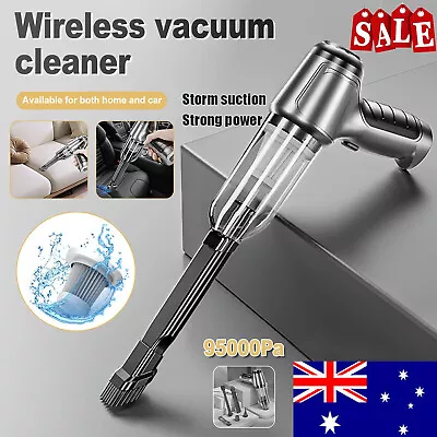 95000PA Portable Handheld Strong Suction Powerful Auto Car Home Vacuum Cleaner • $42.58